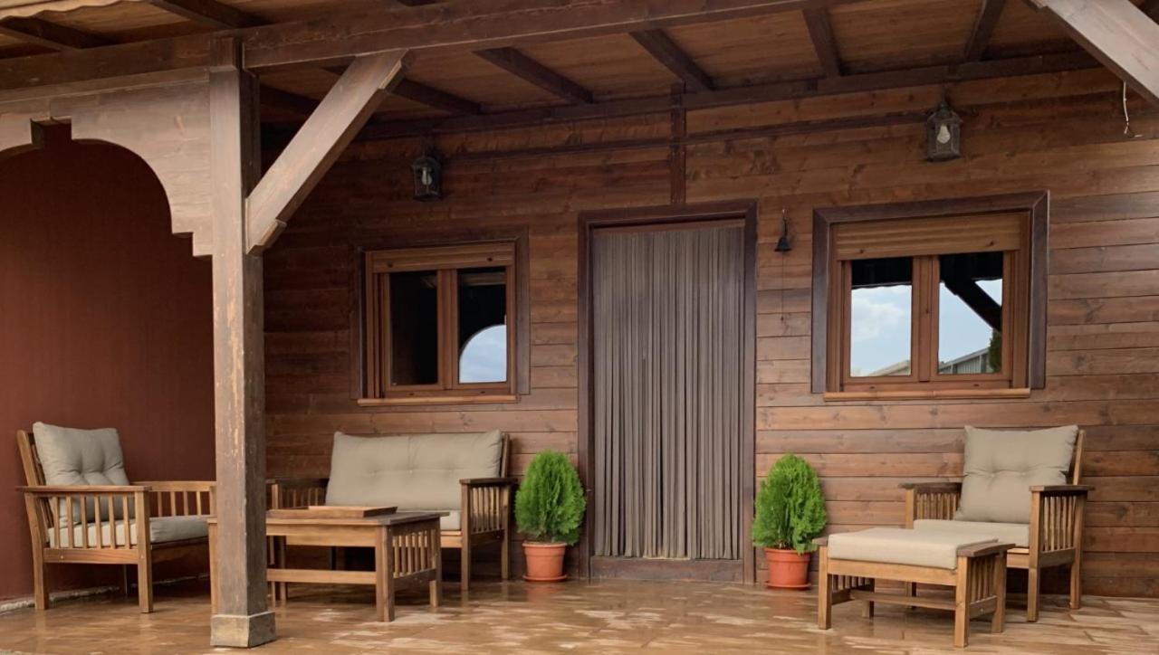Casa Rural Alcala Cabana Del Herrero Алькала-дель-Хукар Экстерьер фото