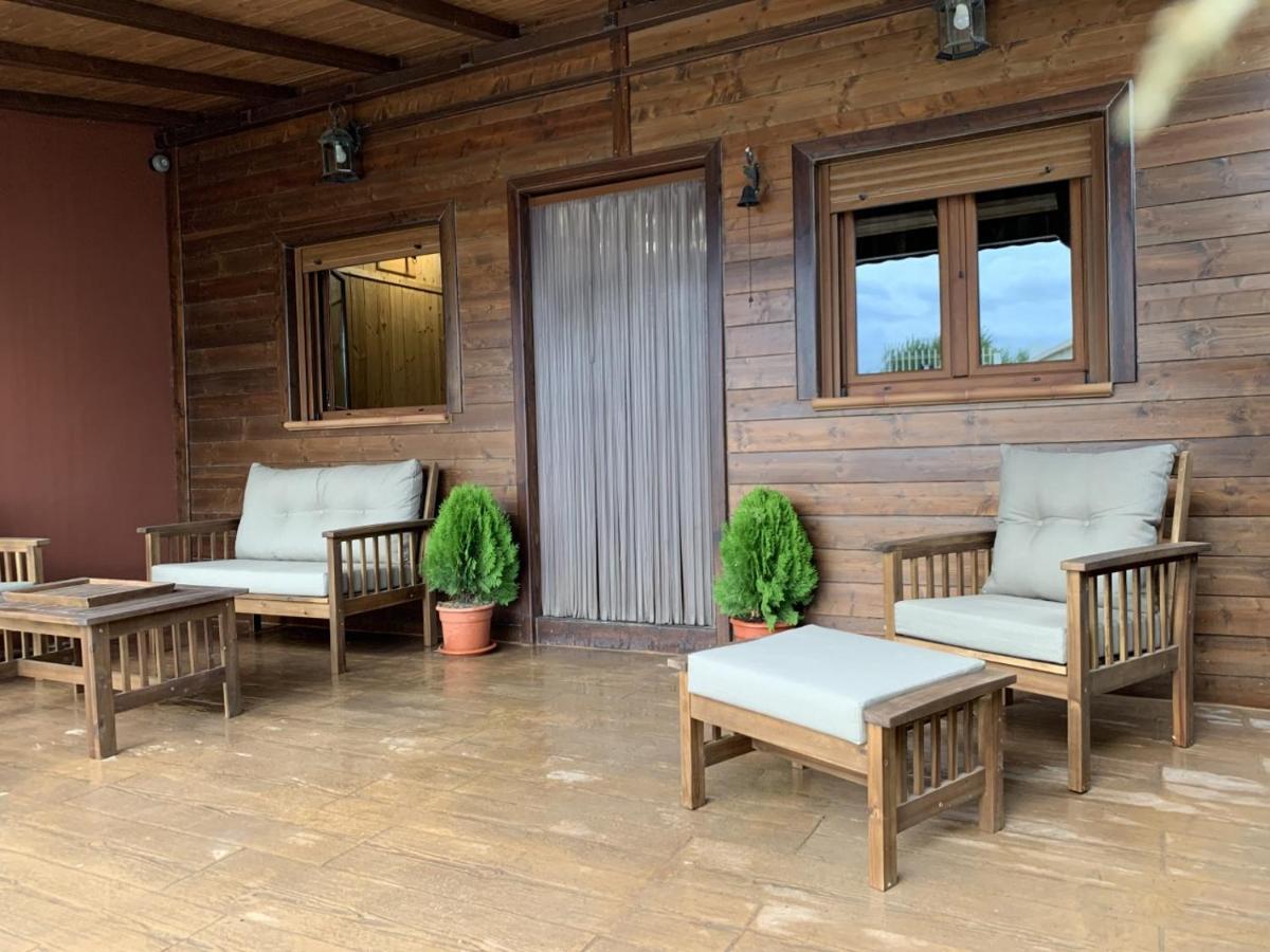 Casa Rural Alcala Cabana Del Herrero Алькала-дель-Хукар Экстерьер фото